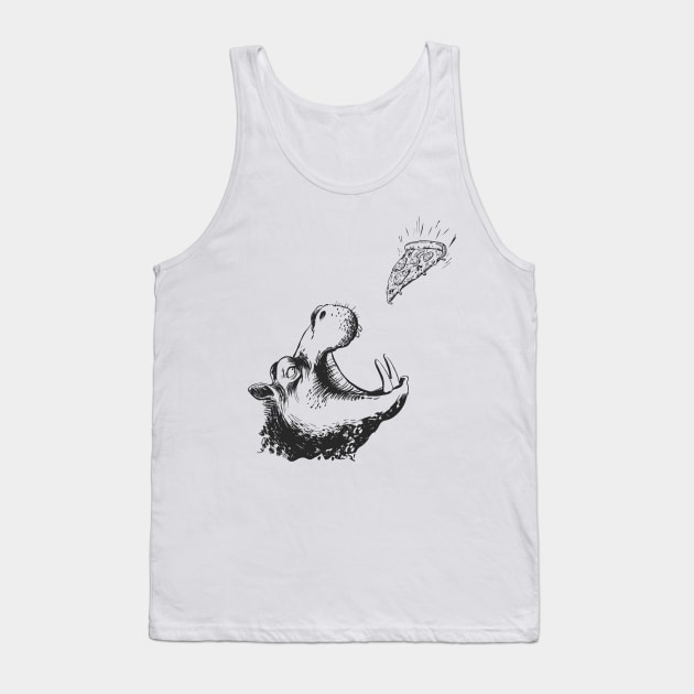 The Hungry Hippo Tank Top by IGNORANTEES